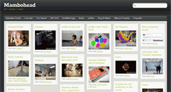 Desktop Screenshot of mambohead.com